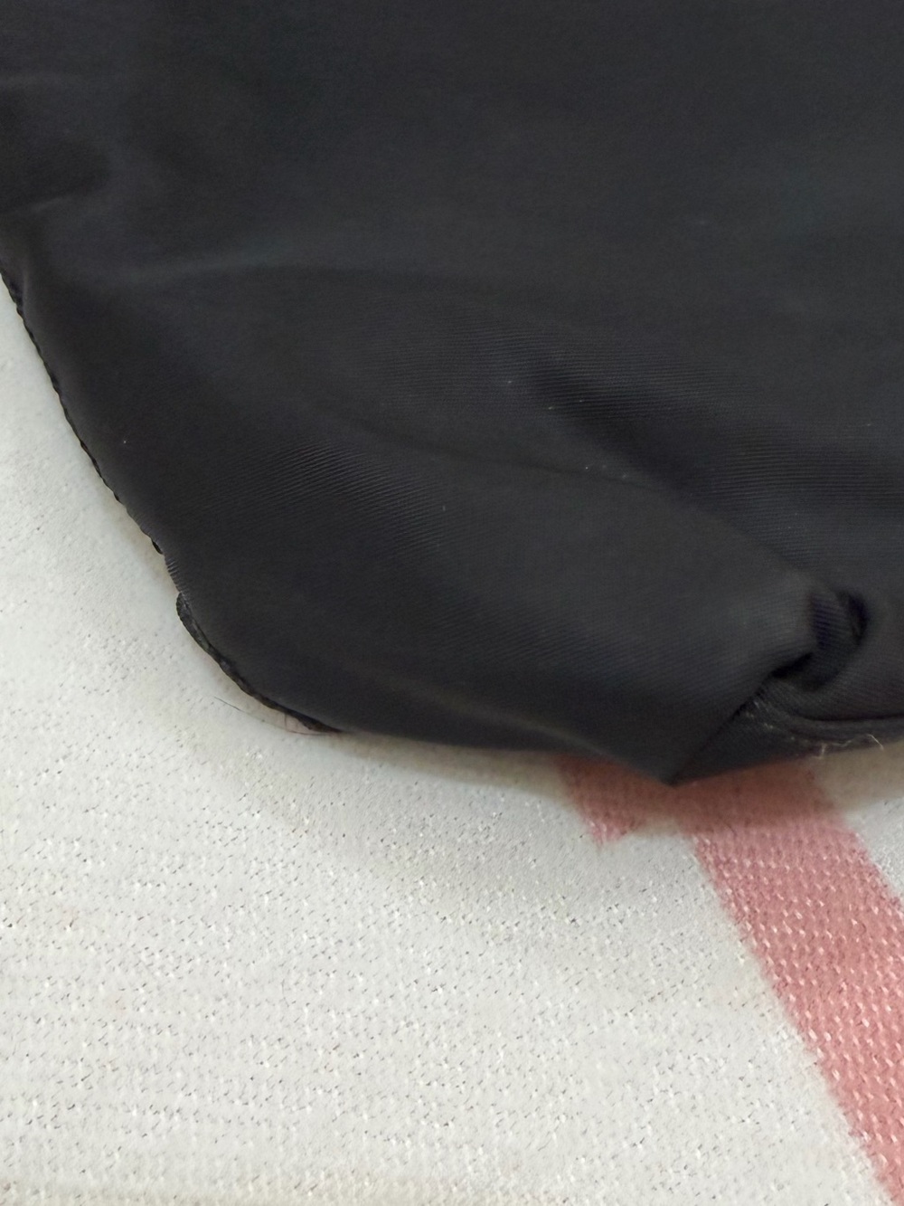 Prada Black Nylon Double-Handle Shoulder Bag - Picture 8 of 16